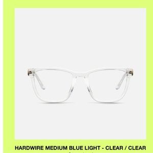 New Quay Australia HARDWIRE MEDIUM BLUE LIGHT - CLEAR / CLEAR